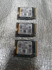 Lot of 3 KIOXIA KBG50ZNS512G 512GB NVMe PCIe M.2 2230 Internal SSD