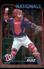 Keibert Ruiz 2024 Topps Chrome #64 Nationals MLB READ FREE SHIPPING AutographDen