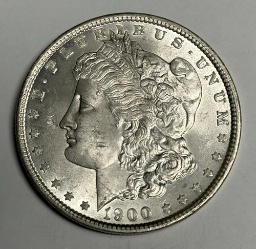 BU 1900-P Morgan Silver Dollar (all original), U.S. $1 MS Uncirculated Coin