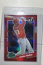 2023 Panini Donruss - Rated Prospect Jordan Walker #50 Holo Red 1389/2023 (RC)