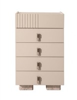 Beigefarbene Kommode Aus Holz Kommode Mit Schubladen Hoch SchlafzimmermöBel