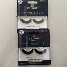 EYLURE London False Eyelashes Extension No 111 Falsies 10 Wears lot of 2