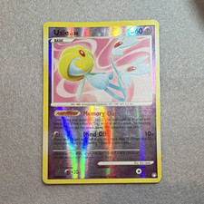 2007 Pokémon D&P Mysterious Treasures Uxie 18/123 - Rev Holo Rare