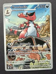 Krookodile 137/086 Illustration Rare SV: Black Bolt