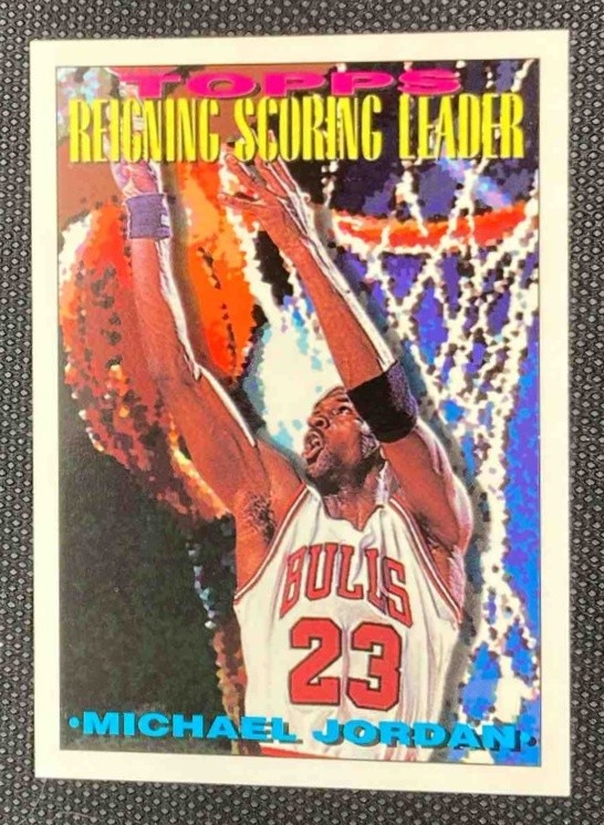 1993-94 Topps Michael Jordan #384 Bulls
