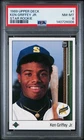 1989 UD STAR RC #1 KEN GRIFFEY JR. ROOKIE RC PSA 8