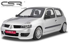 Front Ansatz Spoiler Schwert Diffusor Lippe Tuning für Renault Clio 2/B FA217