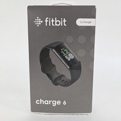 Fitbit Charge 6 Watch Heart Rate Health & Fitness Tracker - Black