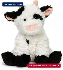 Adorable Plush Cow Toy Floppy Kawaii Dairy Cattle Soft Stuffed Animal Cute Birth