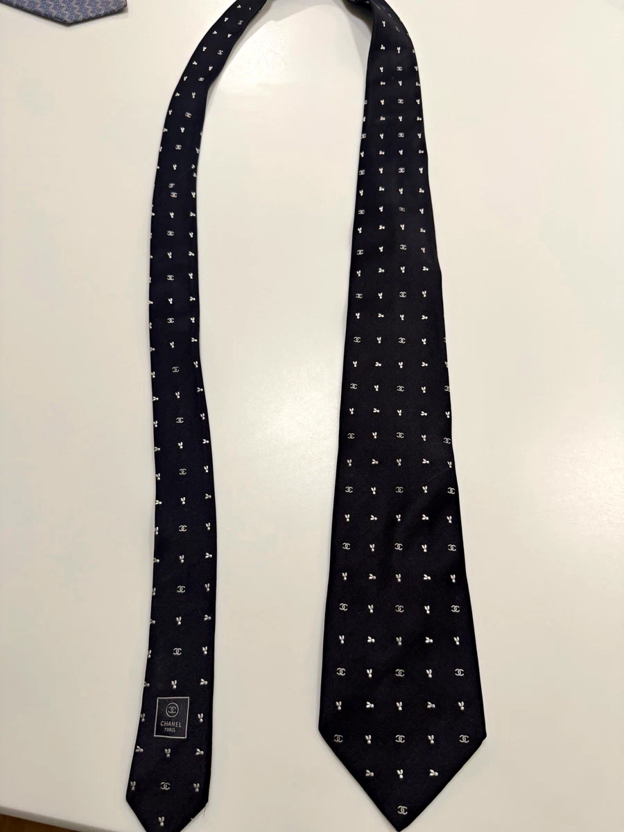 CHANEL シャネル ナロータイ ブラック CHANEL Black Ties for Men for sale | eBay