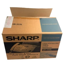 Sharp UX-355L Fax Machine Plain Paper Copier Phone Facsimile Machine Home Office