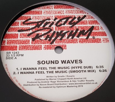 Sound Waves - I Wanna Feel The Music / Gotta Have You (12'') (Near Mint (NM or M-