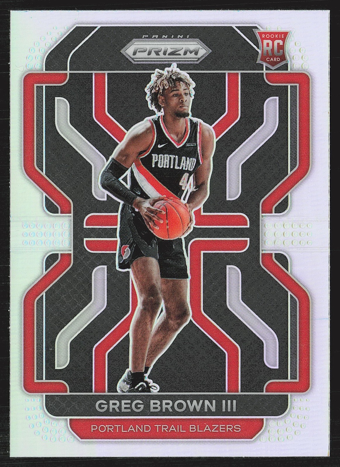 2021-22 Panini Prizm #291 Greg Brown III Silver RC