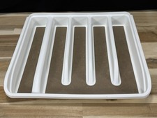 ✅Rubbermaid Large Cutlery Tray ✅White ✅1J22 ✅Made in the USA
