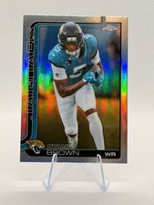 2025 Topps Chrome Dyami Brown Refractor Jaguars