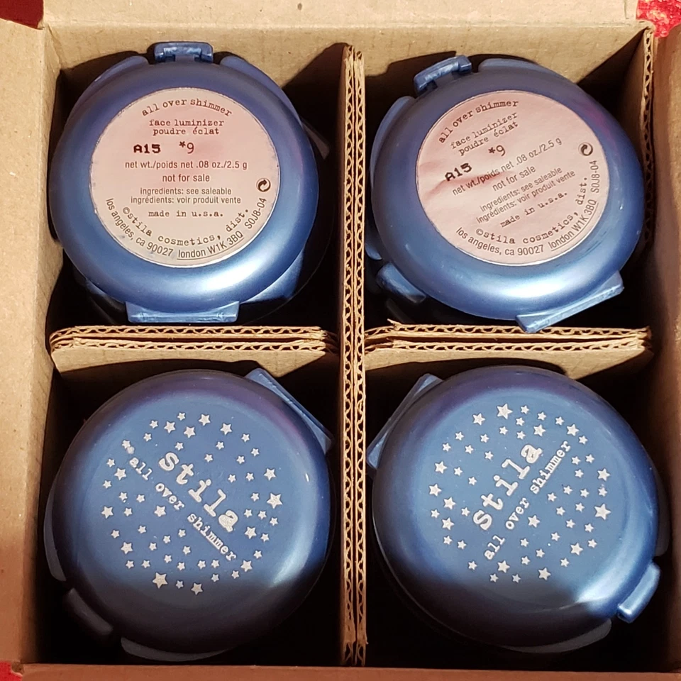 Mini bronceador compacto Stila x24 All Over Shimmer Face Luminizador No.9 0,08 oz Foto 3 de 3