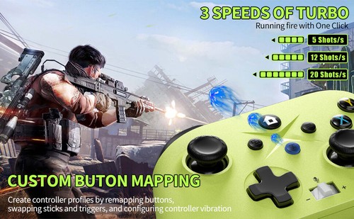 Wireless Controller for Xbox One Xbox Series X/S PC 2.4G Windows PCIOS Android - Picture 10 of 16