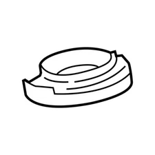 Genuine OEM Coil Spring Insulator For BMW 33536866784