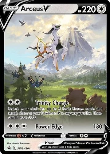 Arceus V SWSH204 SWSH: Sword & Shield Promo Cards