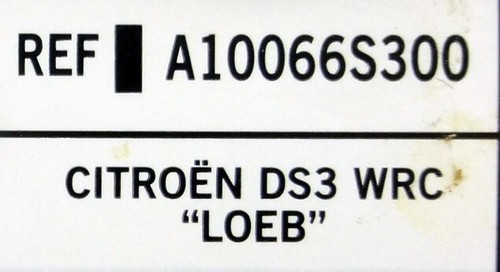 CITROEN DS3 WRC LOEB REF.A10066S300 EDUCA - Imagen 5 de 5