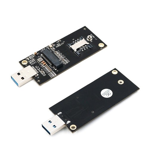 NGFF M.2 key B to USB 3.0 Adapter with SIM 6pin Slot for 3G 4G WWAN/LTE Module - Picture 5 of 10