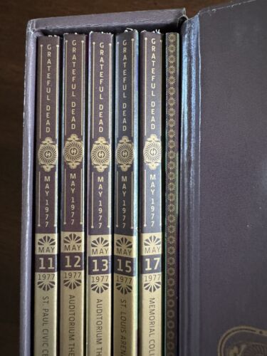 Grateful Dead May 1977 Box Set Limited Edition 5 Complete Shows CD 15000 Made - Imagen 8 de 14