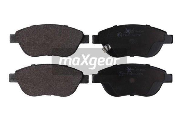 Maxgear 19-1540 Bremsbelagsatz, Scheibenbremse For Fiat Opel Vauxhall-image