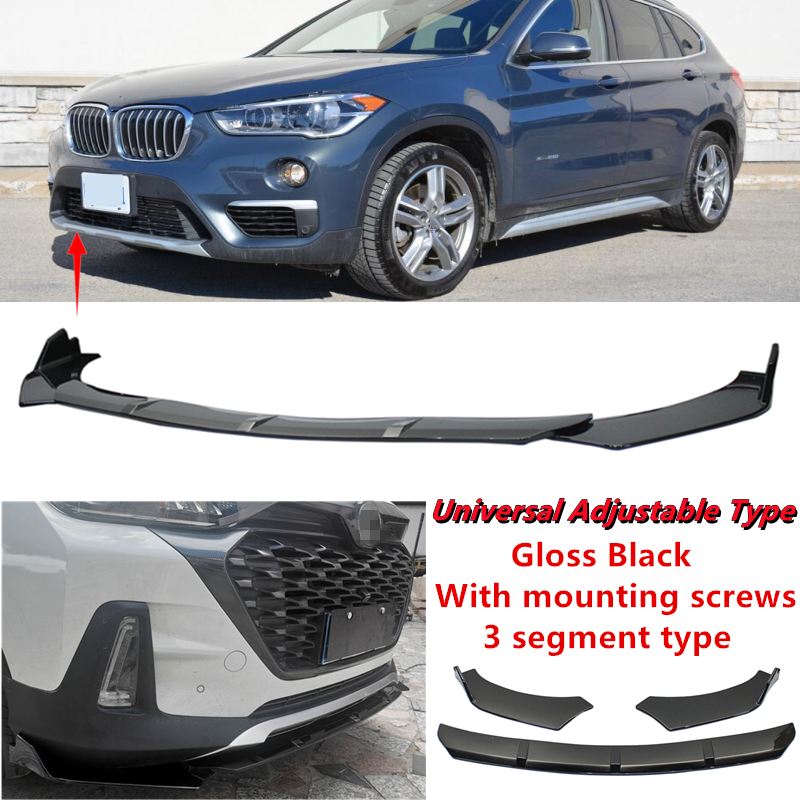 Front Bumper Bracket Set For 2017-2022 BMW X1 F48 | Driver & Passenger Side Pair | Evan-Fischer Replacement
