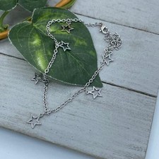 Stars Stainless Steel Anklet