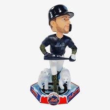 Pete Alonso New York Mets Polar Bear Bobblehead MLB Baseball
