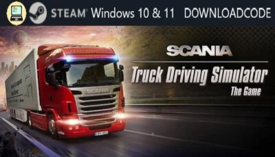 NEU PC Computer Spiel Scania Truck Driving Simulator für Windows 10 11 STEAM Key - Bild 1 von 4