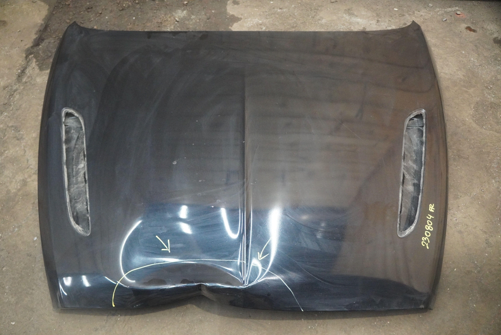 Front Hood Bonnet Panel Volcanic Black Bentley Continental GTC Speed 2016 *Note*