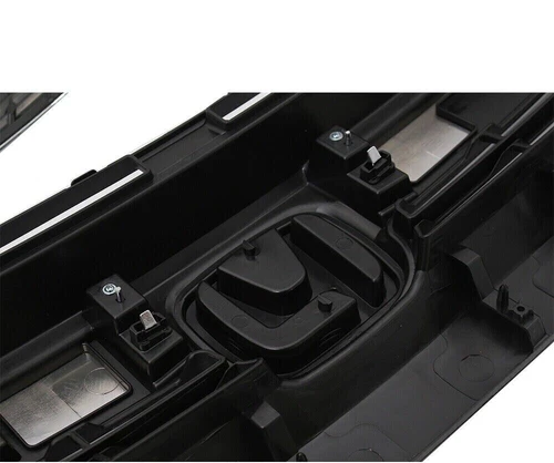 Front Bumper Grille Grill W/Chrome Eyelid Molding For 2016-18 Honda Civic Sedan - Bild 5 von 13