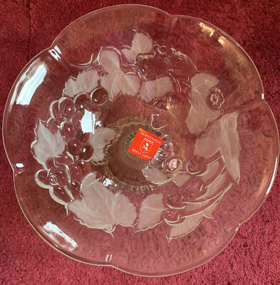 Japan Soga Noritazeh Brand Glass Fruit Bowls Brand New | eBay