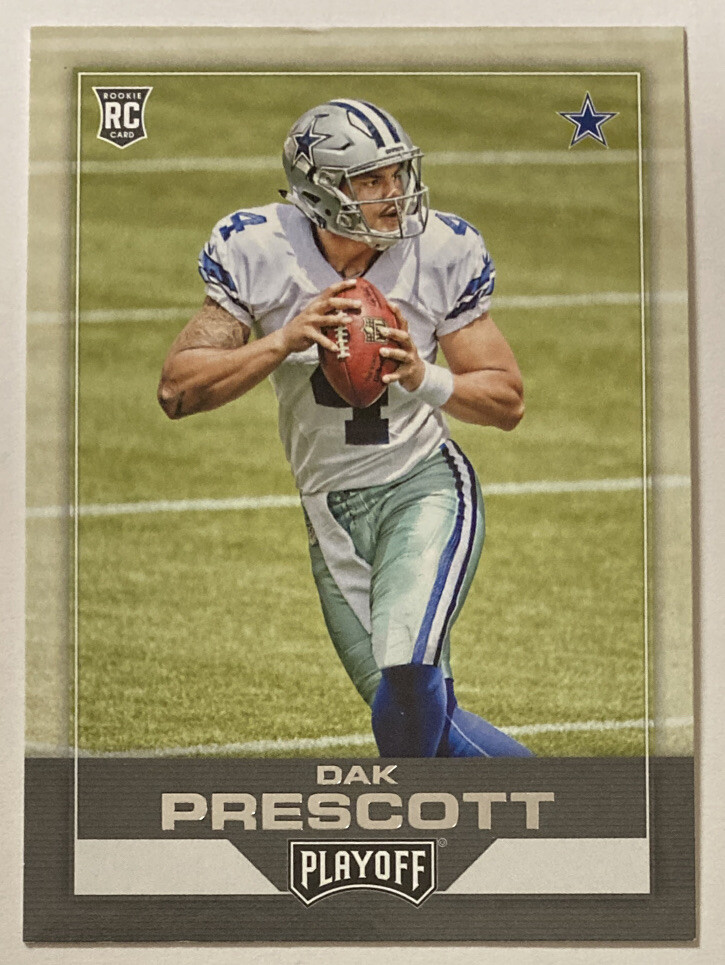 Dak Prescott 2016 Playoff Rookie Card #272 (4349)