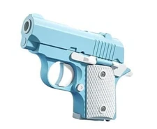 Kids 1911 EDCs Toy Guns Model Cannot Shoots 3D Printing Fidget Toy BLUE
