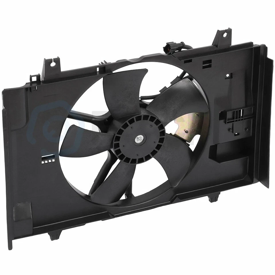 Conjunto de ventilador de refrigeración del radiador para Nissan Versa 2007 2008 2009 2010 2011 2012 Foto 4 de 4