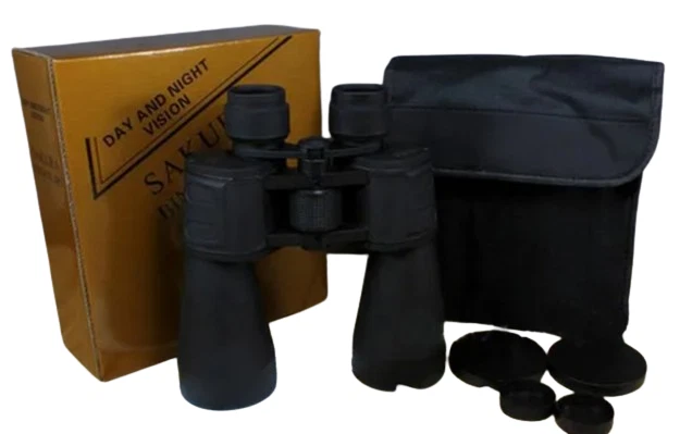 Day/Night 21 X 260 Military Zoom Powerful Binoculars Optics Hunting Camping+Case - Image 3 of 4