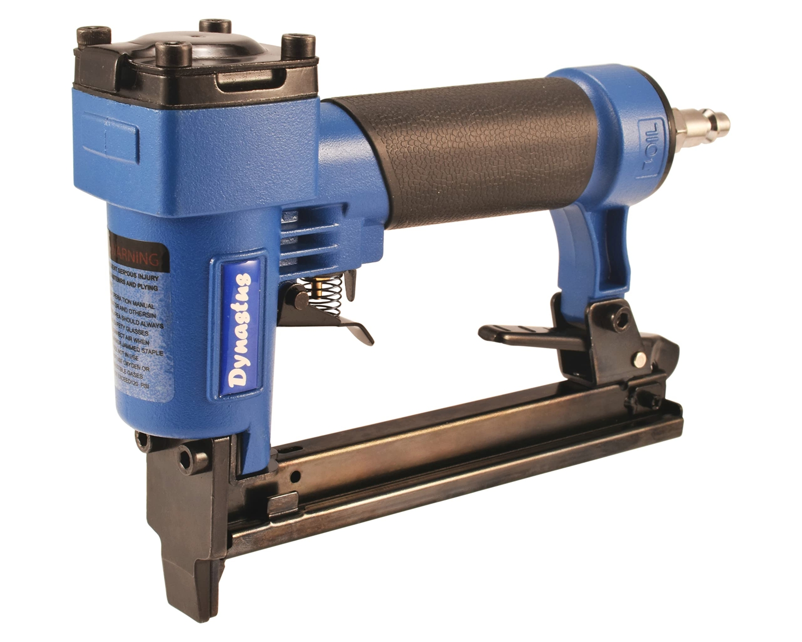 Dynastus Pneumatic Upholstery Staple Gun Kit – 22 Gauge, 3/8” Crown, With 6000 Staples
