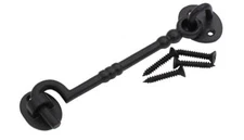 Cast Iron Cabin Eye Hook Latch For Gates Latch For Doors Privacy Hook Wrought...