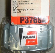 P3768A Fram Fuel Filter 2910-01-315-5065