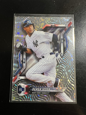2018 Topps High Tek - Pattern 1 Waves/Diagonals Orbit Diffractor #HT-DJ Derek...