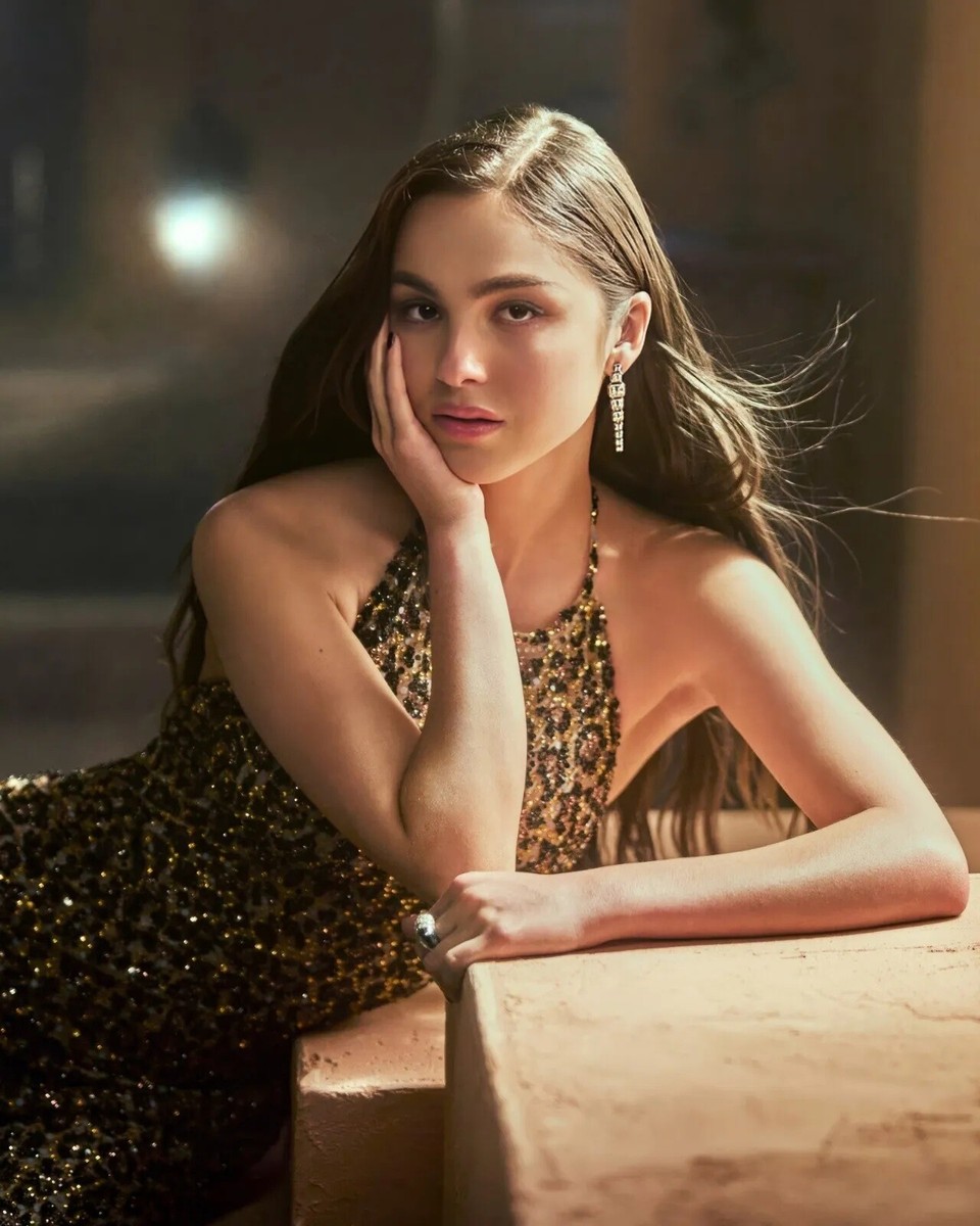 Olivia Rodrigo Posing In Brown Dress 8x10 Picture Celebrity Print