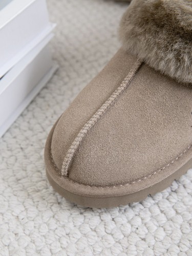 AUSTRALIAN SHEPHERD® UGG Women Men Slippers Sheepskin Wool Ankle Homey Special - Picture 10 of 57