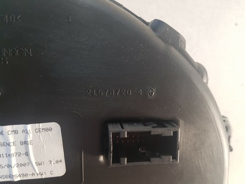 Citroën C3 I ´07 FC_ 1.1i Tacho Kombiinstrument P9660225780 21678720 - Bild 6 von 8