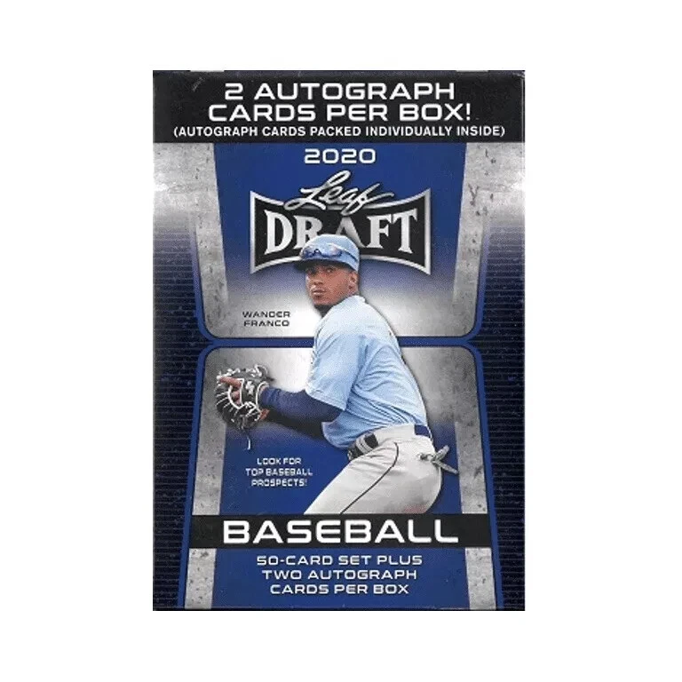 2020 Leaf Draft Baseball Factory Sealed 20 Box Blaster CASE-40 AUTOS+1,000 Cards - Image 2 of 2
