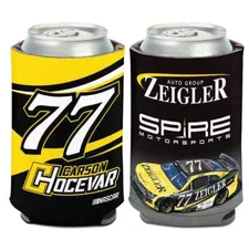 Carson Hocevar 2025 Wincraft #77 Zeigler Auto Group 12oz Can Coolie (1)