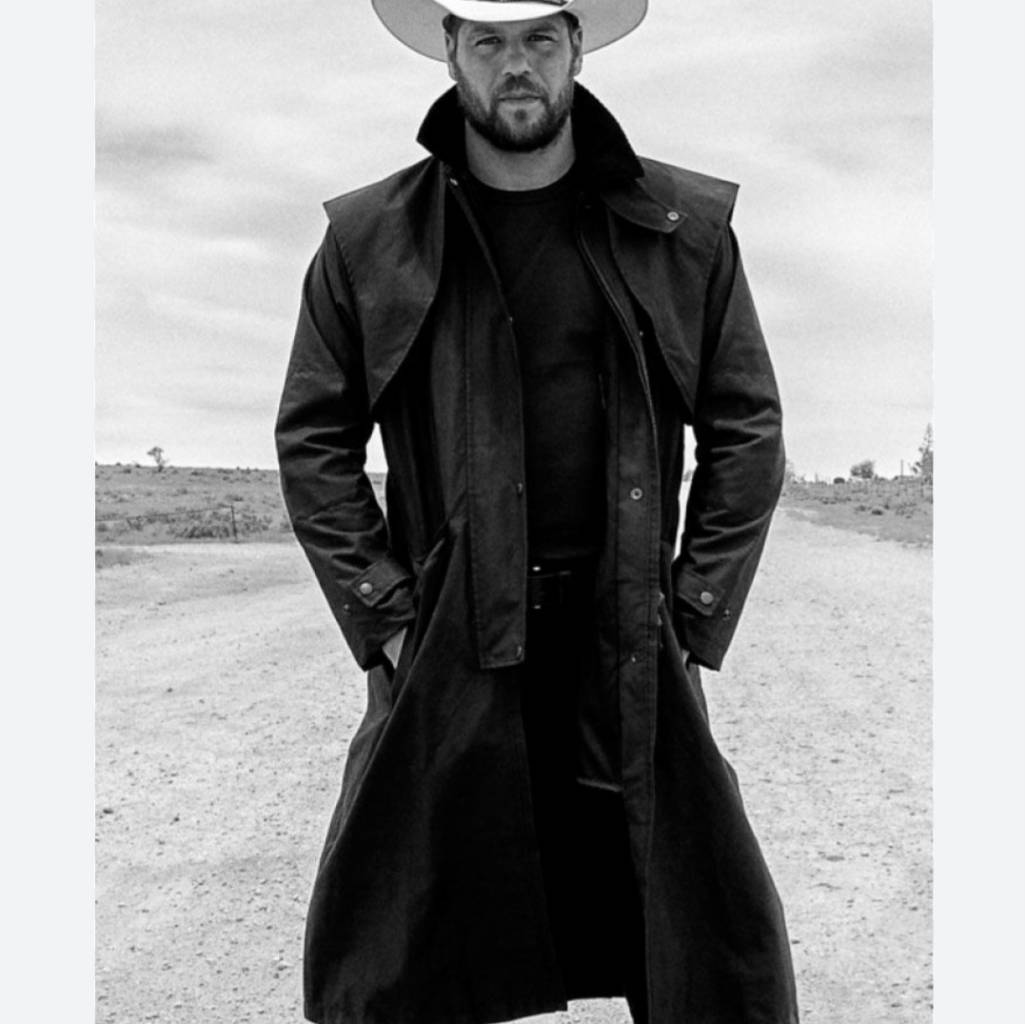 Cowboy Duster Jacket Long Cowboy Coat Driza-Bone Western Horse