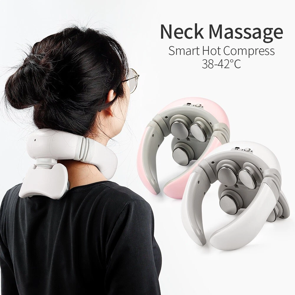 Heated Neck & Shoulder Massager for Cervical & Pain Relief