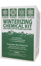 Swimming Pool Winter Kit Powder & Liquid Winterizing 10,000 gallon